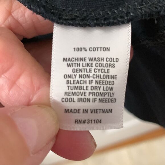 Crown & Ivy Size XXL black dress w/white ruffle collar and puffy cuffed sleeves - Picture 5 of 9